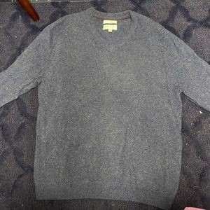 Navy Cashmere Sweater